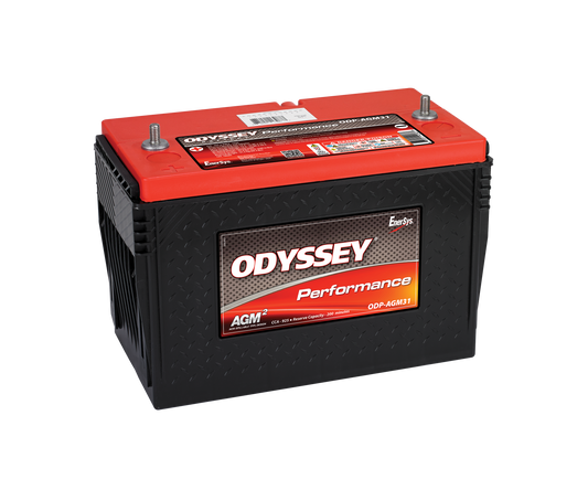 Odyssey Odp-Agm31 Agm Batteri 12V 100Ah 925Cca +Venstre (Stud) shown in product view