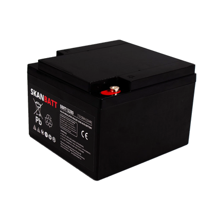RITAR AGM Batteri 12V 28AH (166x175x125mm) M5