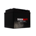 SKANBATT Base Lithium - 12V 50Ah 50A BMS - Bluetooth - 198x166x170mm - 3 Års garanti