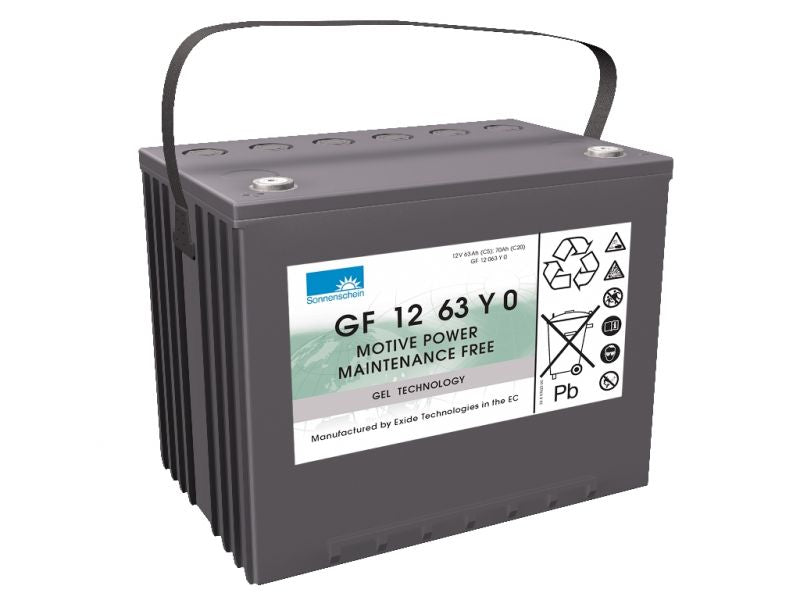 Sonnenschein Gel Batteri 12V 63Ah +Venstre shown in product view