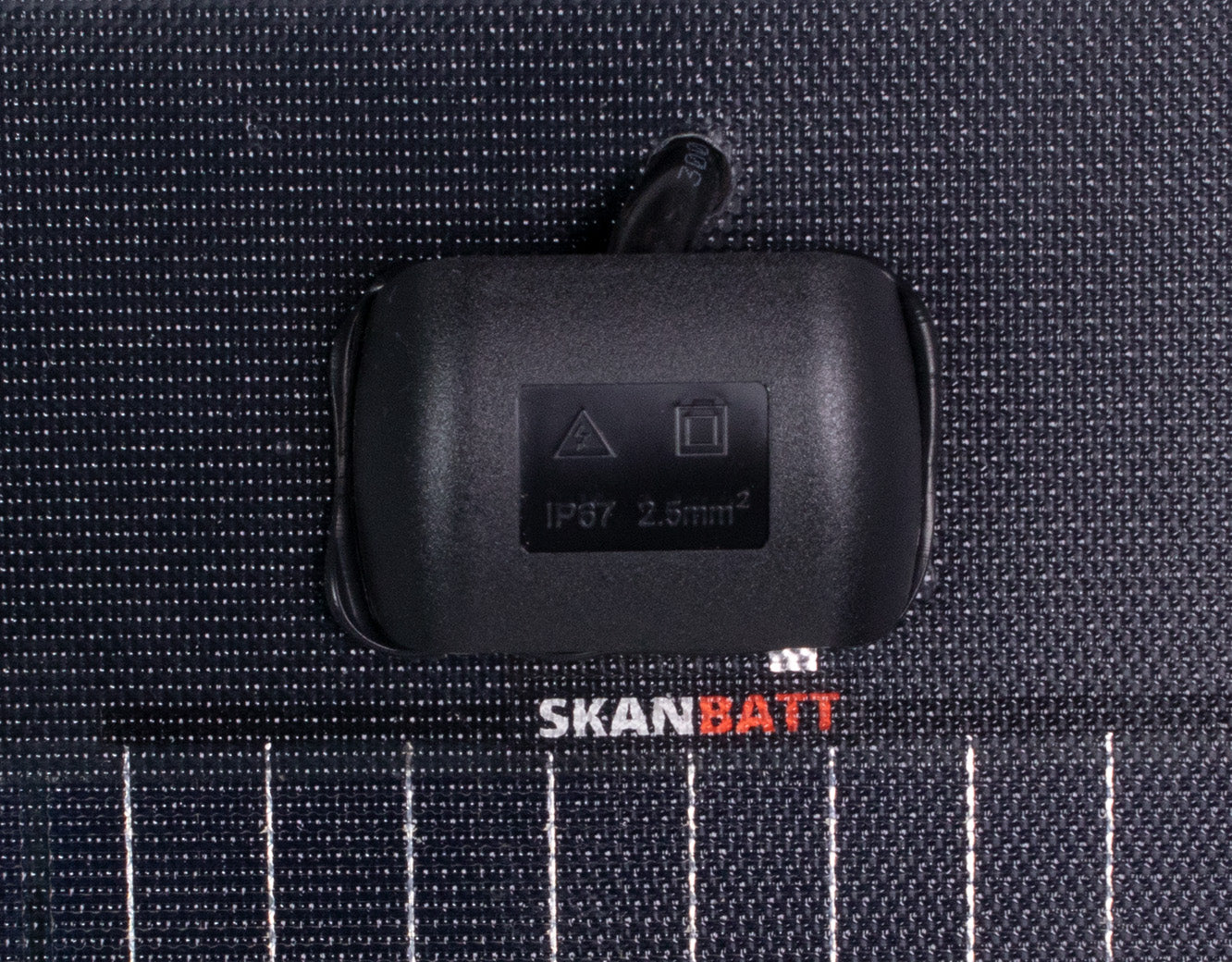 Skanbatt Fleksibelt Solcellepanel 130W - Etfe - 1040X680X3Mm label detail