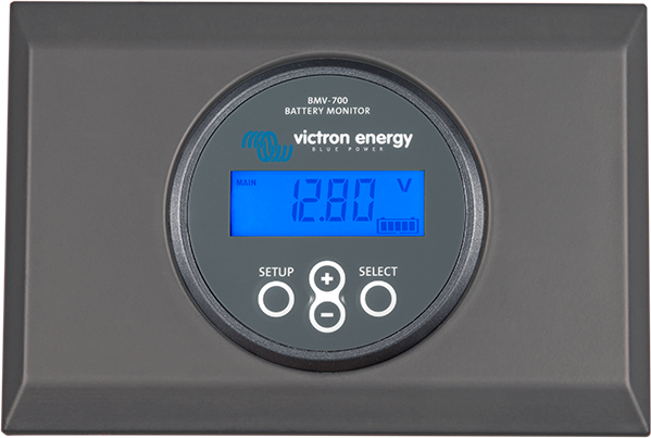 Victron Vegg Boks Bmv/Mppt Control shown in angle view