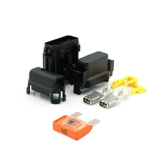 Sikringsholder Kit 40A M/Sikring For Solcellepakker Etc shown in product view