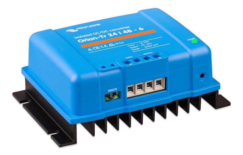Victron Orion Tr Omformer Dc-Dc 24>48V 6A (Galvanisk Isolert) shown in angle view