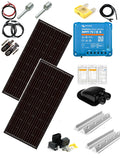 Skanbatt 107X55 - 2X110W - Slim&Short Carthago komplett kit monopanel med Victron BT MPPT