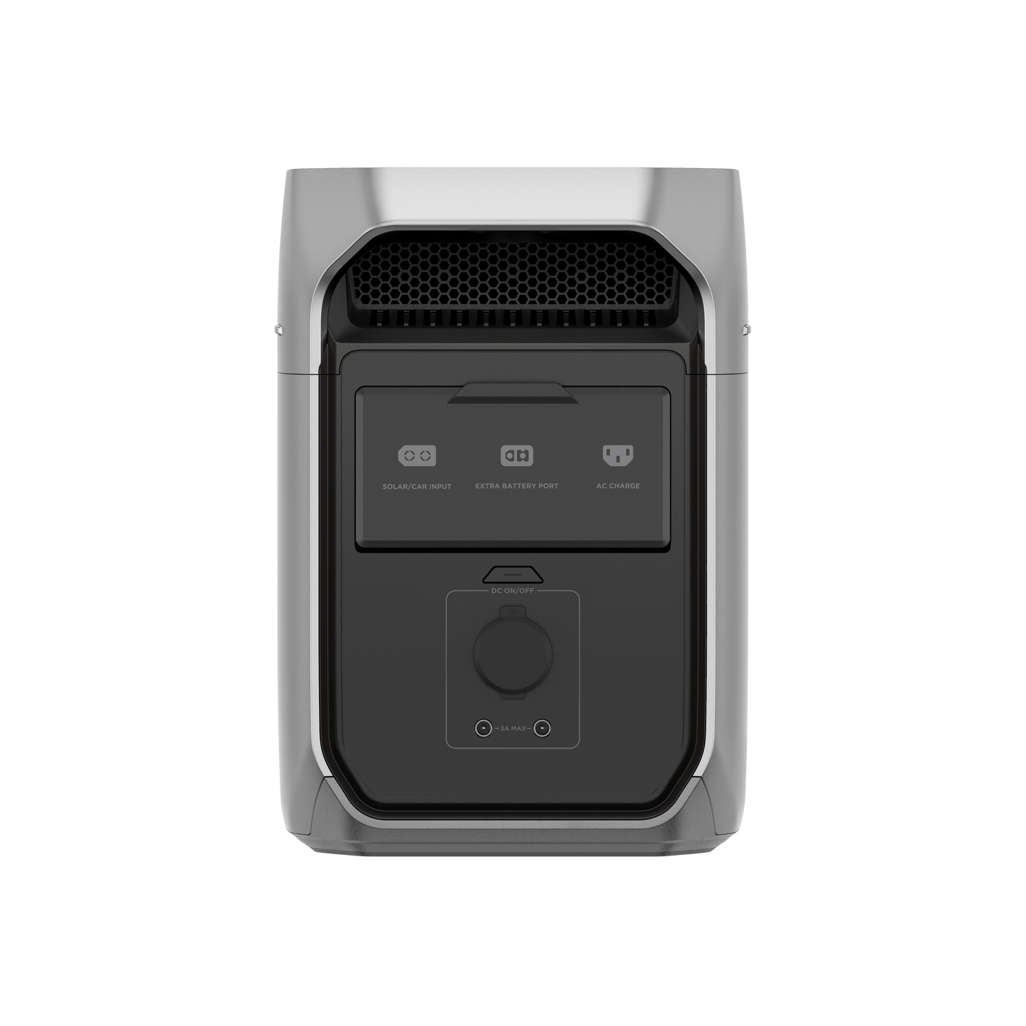 Ecoflow Delta 3 Plus Bærbar Strømforsyning - Lps - 1024Wh - 1800W shown in angle view