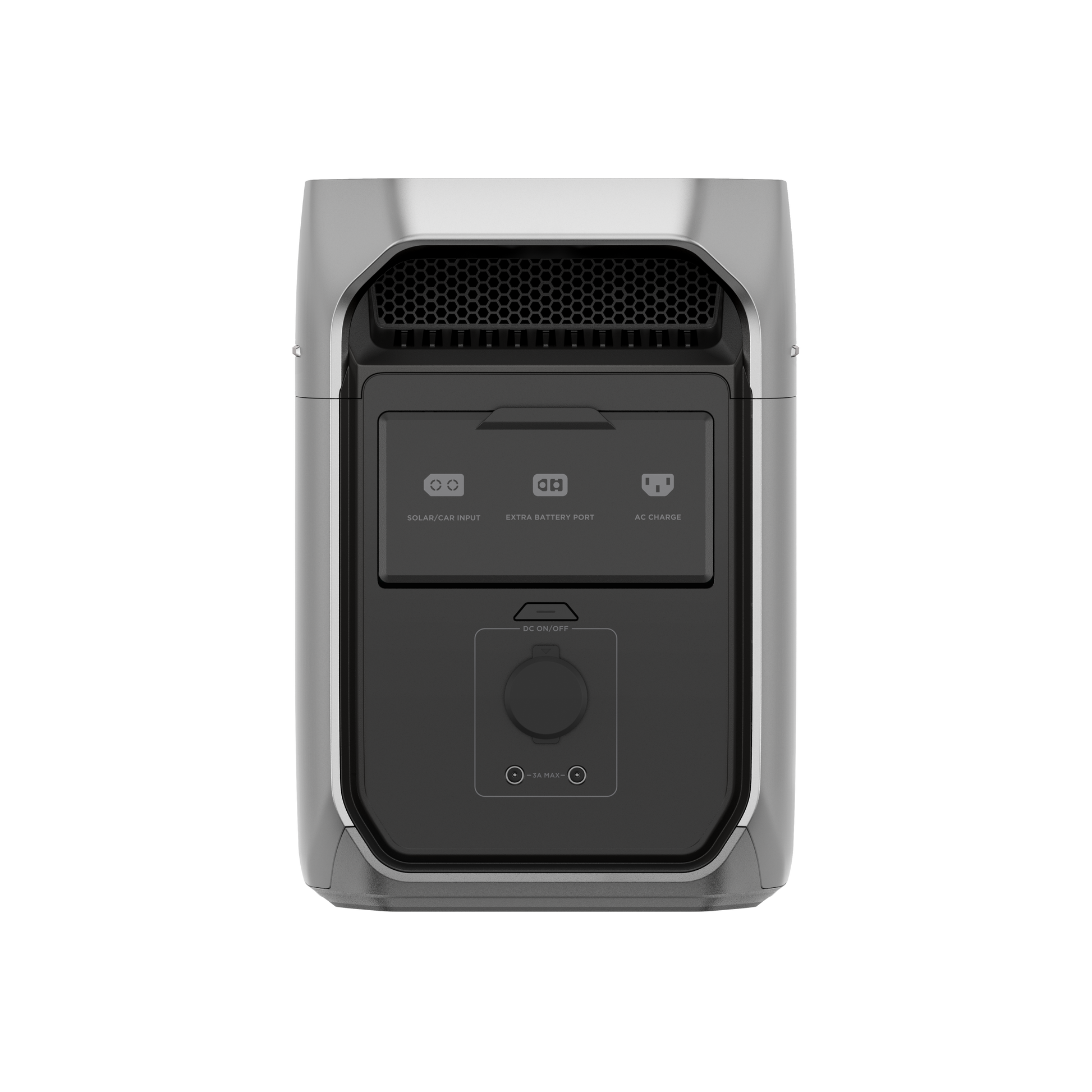 Ecoflow Delta 3 Plus Bærbar Strømforsyning - Lps - 1024Wh - 1800W shown in angle view