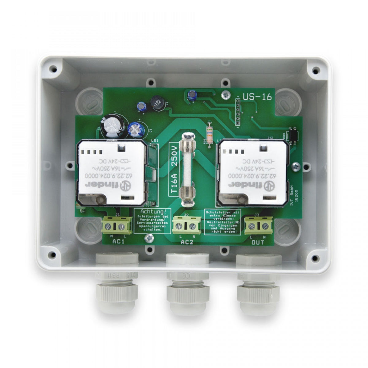 Skanbatt Transfer Switch 3600Va Us-16 shown in angle view