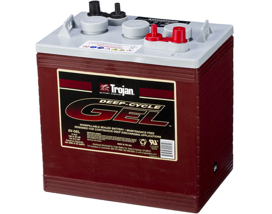 Trojan Gel Deep Cycle Traksjonsbatteri 6V 189Ah +Diagonalt shown in product view