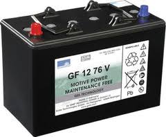 Sonnenschein Gel Batteri 12V 76Ah +Venstre shown in product view