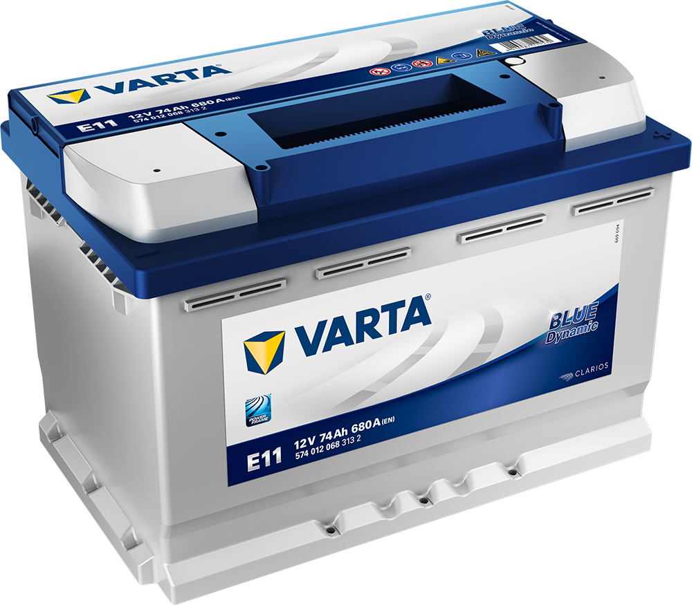 Varta Blue Dynamic Batteri 12V 74Ah 680Cca +Høyre E11 shown in product view