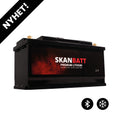 SKANBATT Premium Lithium - 12V 180Ah 160A BMS - Bluetooth - Heat - 354x176x187mm - 8 Års garanti