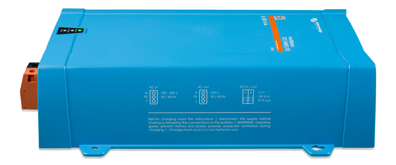 Victron Multiplus C12/1600/70-16 Kombi Inverter Og Lader label detail