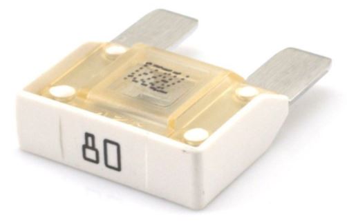 Maxi Bladsikring 80A Hvit shown in product view
