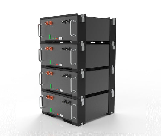Skanbatt Rackfester For Inntil 4X 4U Skanbatt Rack Batterier (1Sett) shown in product view