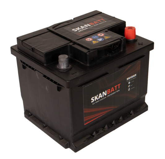 Skanbatt Fritidsbatteri 12V 45Ah 400Cca +Høyre shown in product view