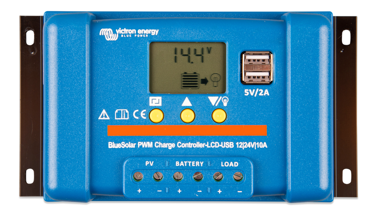 Victron Bluesolar Pwm-Lcd&Usb 12/24V-20A shown in product view