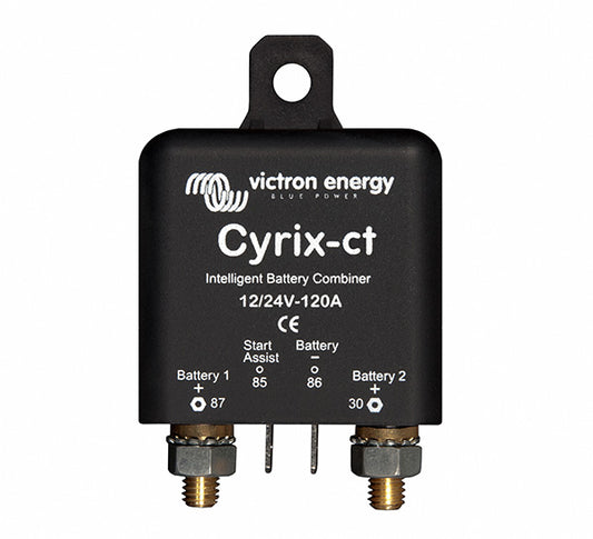Victron Cyrix-Ct 12/24V Batteriskillerele 120A shown in product view