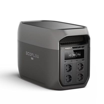ECOFLOW DELTA 3 MAX Bærbar Strømforsyning - LPS - 2048Wh - 2400W
